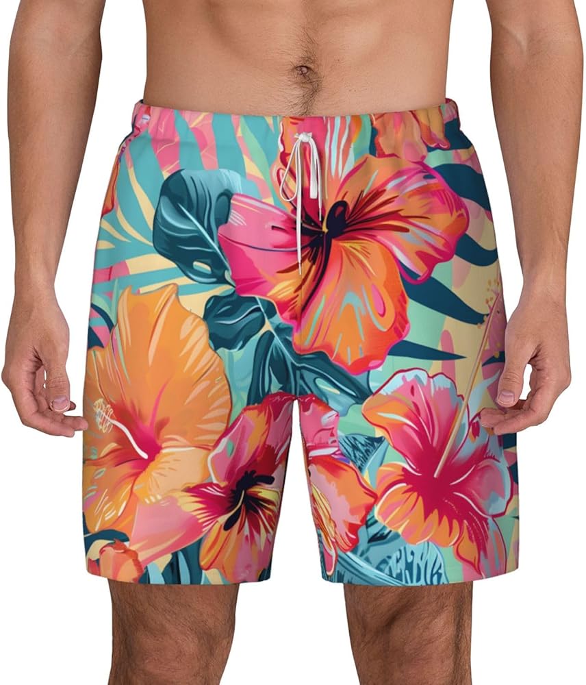Bem & Bela Tropical  Board Shorts
