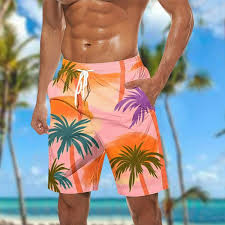 Bem & Bela Tropical  Board Shorts