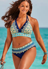 Bem & Bela High-waisted Tropical Two-Piece Bikini Set
