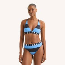 Bem & Bela High-waisted Tropical Two-Piece Bikini Set