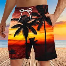 Bem & Bela Tropical  Board Shorts