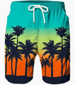 Bem & Bela Tropical  Board Shorts